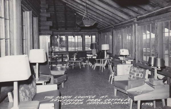 Keweenaw Park Cottages - Porch Lounge (newer photo)